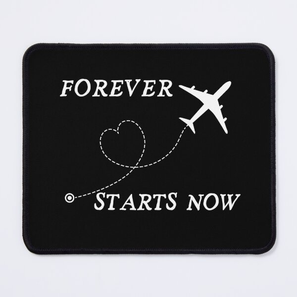 Item preview, Forever Starts Now designed and sold by PawsitivelyElla.