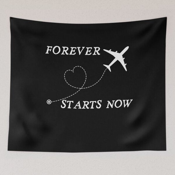 Item preview, Forever Starts Now designed and sold by PawsitivelyElla.