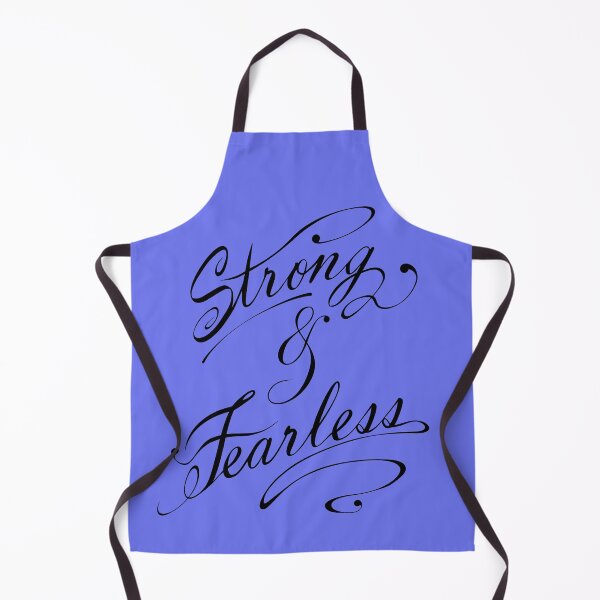 Item preview, Strong & Fearless (Black) designed and sold by FreakorGeek.