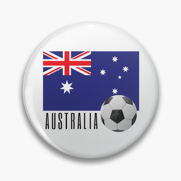 Item preview,  Flag of Australia with a Football designed and sold by Frasmosa.