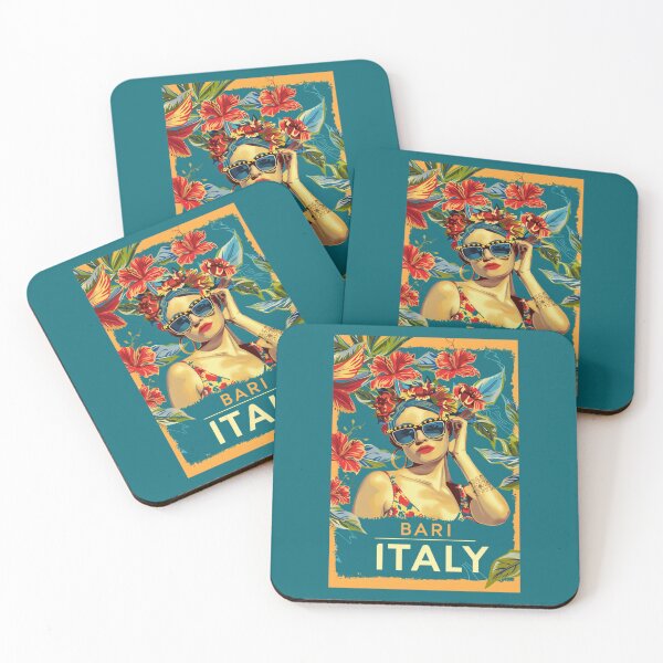 Item preview, A Vintage Travel Illustration of Bari - Italy designed and sold by GoodOldVintage.