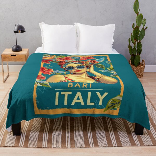 Item preview, A Vintage Travel Illustration of Bari - Italy designed and sold by GoodOldVintage.