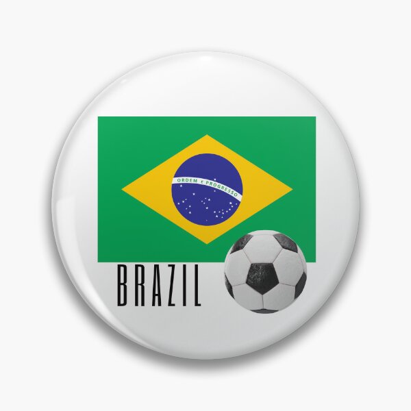 Item preview, Flag of Brazil with a Football designed and sold by Frasmosa.