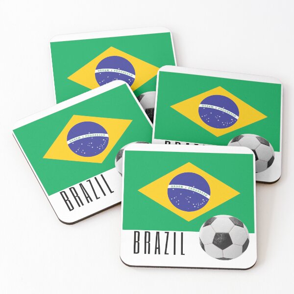 Item preview, Flag of Brazil with a Football designed and sold by Frasmosa.