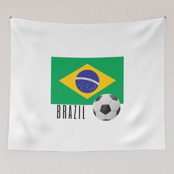 Item preview, Flag of Brazil with a Football designed and sold by Frasmosa.