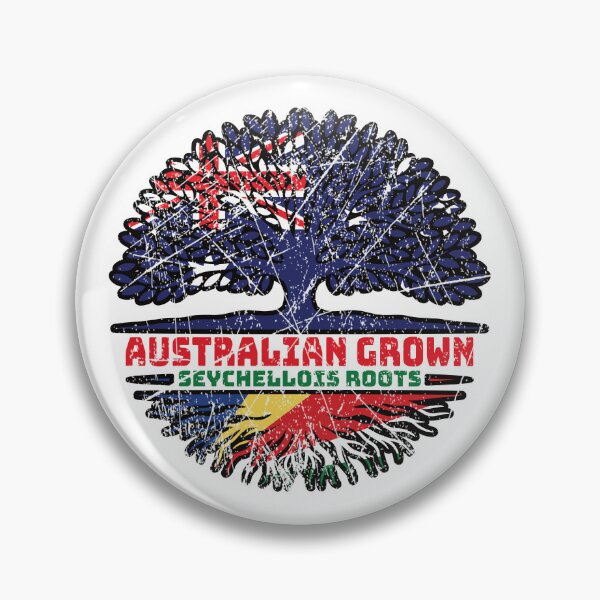 Item preview, Seychelles Seychellois Australian Australia Tree Roots Flag designed and sold by FlagX.