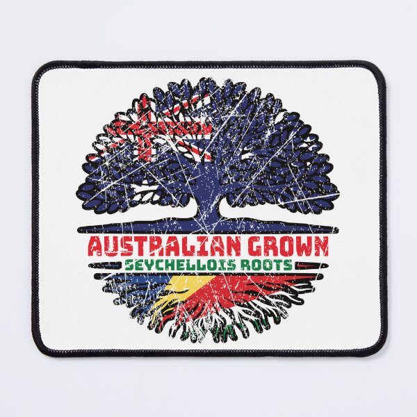Item preview, Seychelles Seychellois Australian Australia Tree Roots Flag designed and sold by FlagX.
