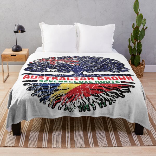 Item preview, Seychelles Seychellois Australian Australia Tree Roots Flag designed and sold by FlagX.