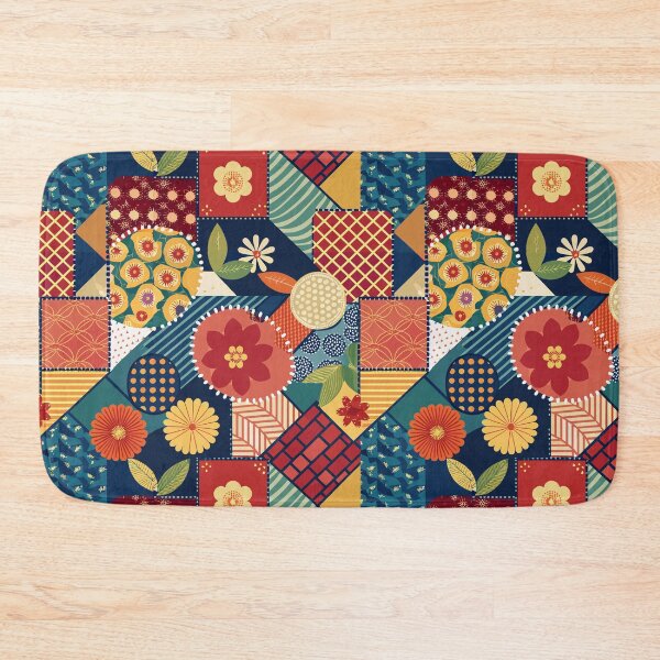 Item preview, patchwork pattern designed and sold by jkrphoto.