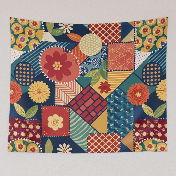 Item preview, patchwork pattern designed and sold by jkrphoto.