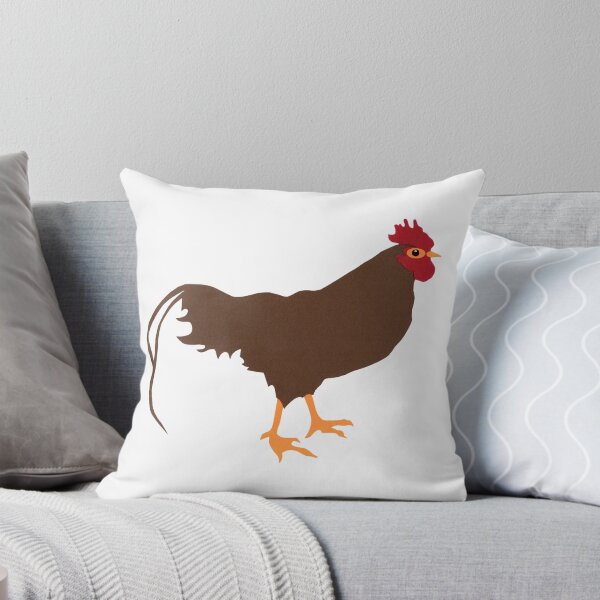 Item preview, Rooster Brown Chicken with Red Comb Hand Cut from Paper designed and sold by Susan Prolman.