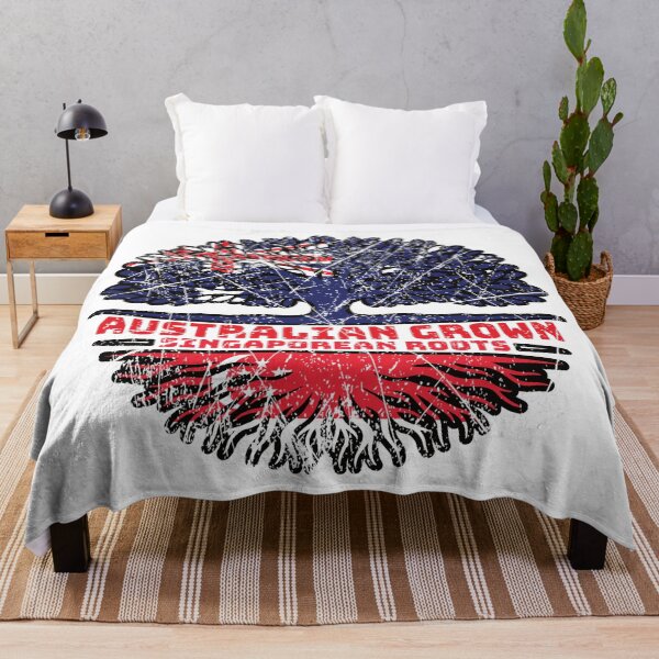 Item preview, Singapore Singaporean Australian Australia Tree Roots Flag designed and sold by FlagX.