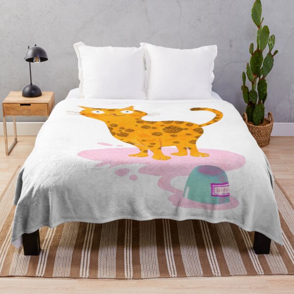 Item preview, cat breakfast designed and sold by BessoChicca.