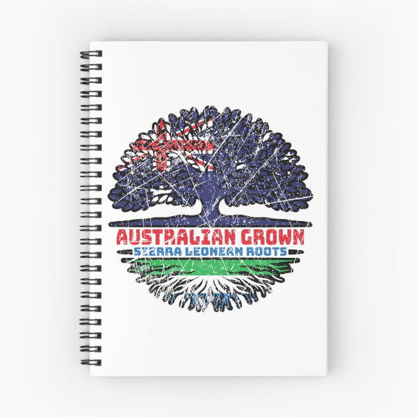 Item preview, Sierra Leone Sierra Leonean Australian Australia Tree Roots Flag designed and sold by FlagX.