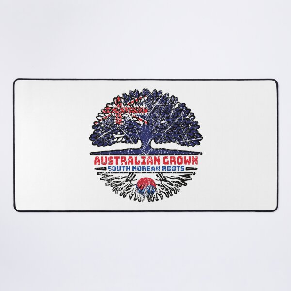 Item preview, South Korea South Korean Australian Australia Tree Roots Flag designed and sold by FlagX.
