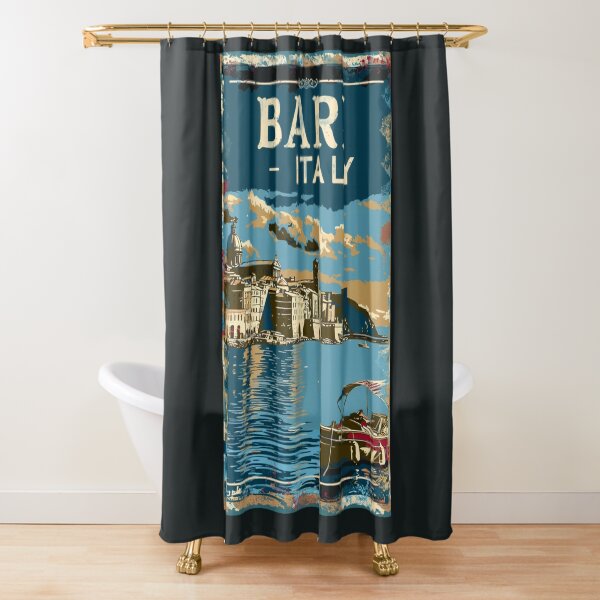 Item preview, A Vintage Travel Illustration of Bari - Italy designed and sold by GoodOldVintage.