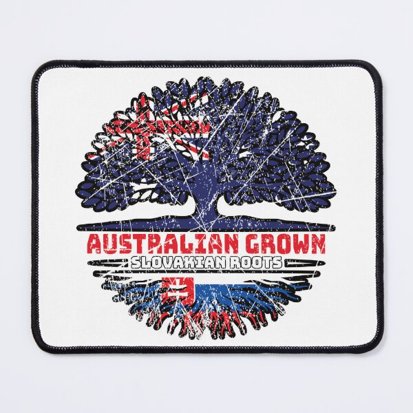 Item preview, Slovakia Slovakian Australian Australia Tree Roots Flag designed and sold by FlagX.
