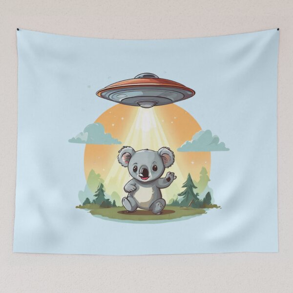 Item preview, Koala abduction Art designed and sold by Planetporridge.