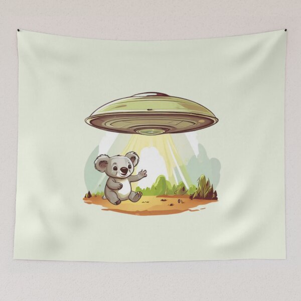 Item preview, Koala abduction Design designed and sold by Planetporridge.