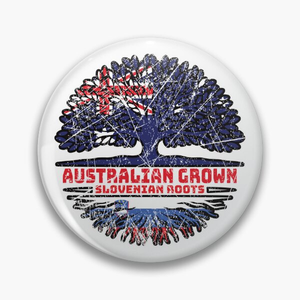 Item preview, Slovenia Slovenian Australian Australia Tree Roots Flag designed and sold by FlagX.