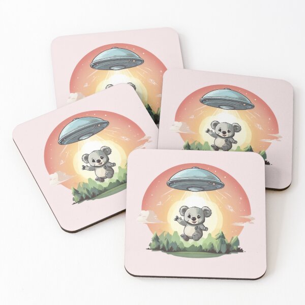 Item preview, Funny Koala abduction designed and sold by Planetporridge.