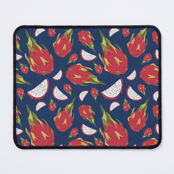 Item preview, Dragon Fruit Pattern on Blue Background designed and sold by Marie Friddle.