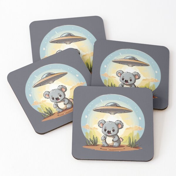 Item preview, Cute Koala abduction designed and sold by Planetporridge.