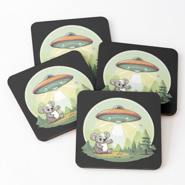 Item preview, Koala UFO abduction designed and sold by Planetporridge.