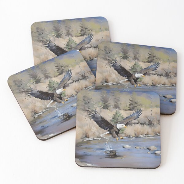 Item preview, Bald Eagle Fishing designed and sold by Debbie Schulte.