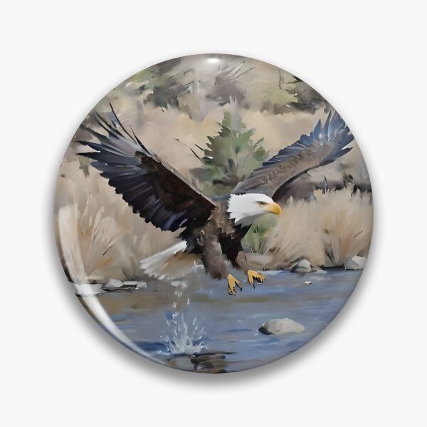 Item preview, Bald Eagle Fishing designed and sold by Debbie Schulte.