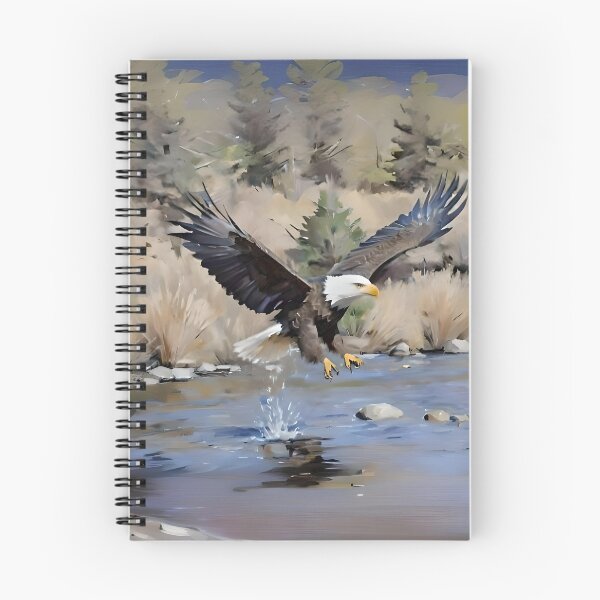 Item preview, Bald Eagle Fishing designed and sold by Debbie Schulte.