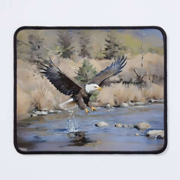 Item preview, Bald Eagle Fishing designed and sold by Debbie Schulte.