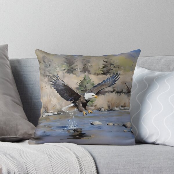 Item preview, Bald Eagle Fishing designed and sold by Debbie Schulte.