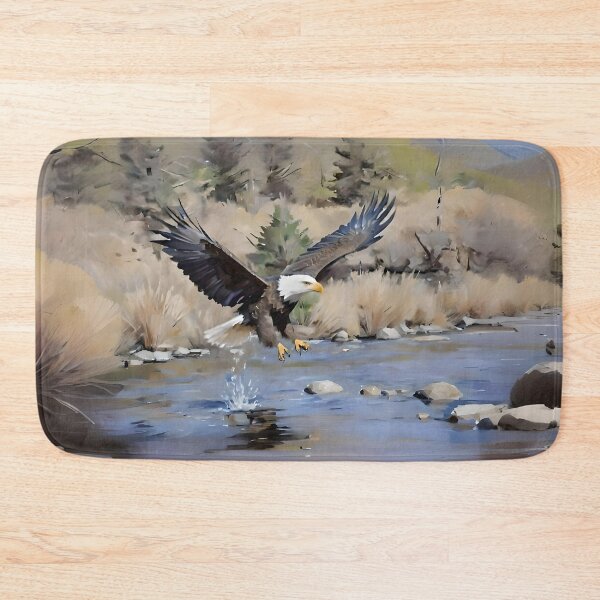 Item preview, Bald Eagle Fishing designed and sold by Debbie Schulte.