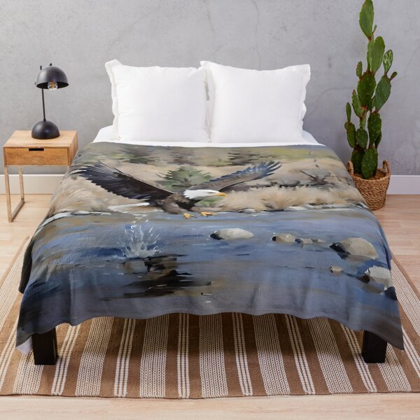 Item preview, Bald Eagle Fishing designed and sold by Debbie Schulte.