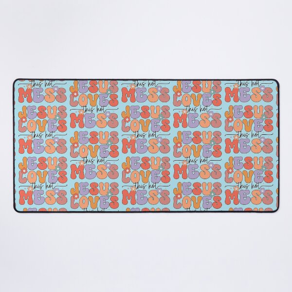 Item preview, Jesus Loves This Hot Mess designed and sold by MarigoldandLily.