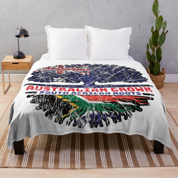 Item preview, South Africa South African Australian Australia Tree Roots Flag designed and sold by FlagX.