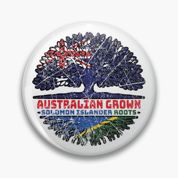 Item preview, Solomon Islands Solomon Islander Australian Australia Tree Roots Flag designed and sold by FlagX.