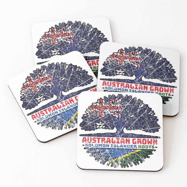 Item preview, Solomon Islands Solomon Islander Australian Australia Tree Roots Flag designed and sold by FlagX.