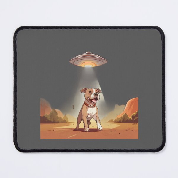 Item preview, Pitbull Abduction Art designed and sold by Planetporridge.