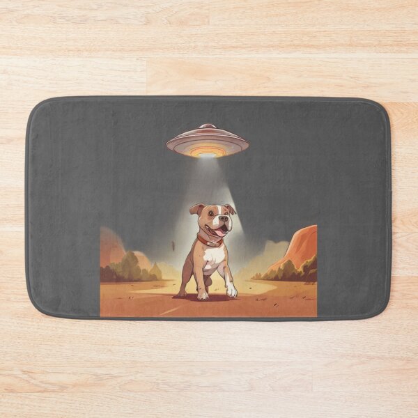 Item preview, Pitbull Abduction Art designed and sold by Planetporridge.