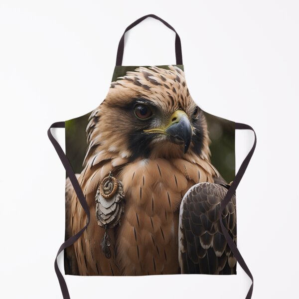 Item preview, Majestic Falcon with Traditional Feather Pendant - LaLi Designs designed and sold by LaLi-Designs.