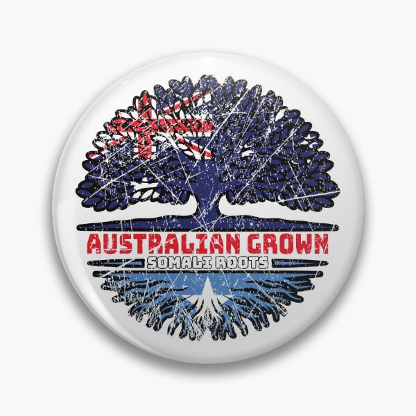 Item preview, Somalia Somali Australian Australia Tree Roots Flag designed and sold by FlagX.