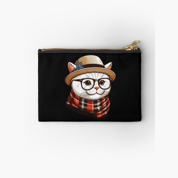 Item preview, Hipster Cat designed and sold by Ikibrai.