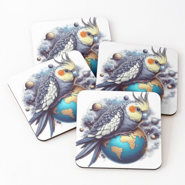 Item preview, God cockatiel  designed and sold by Maddiisbirds.