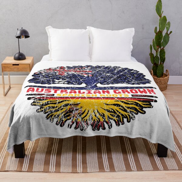 Item preview, Spain Spanish Australian Australia Tree Roots Flag designed and sold by FlagX.