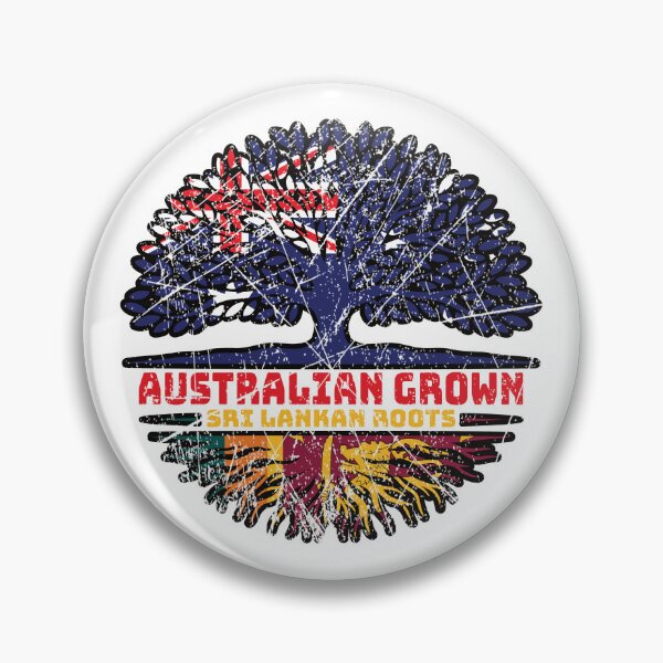 Item preview, Sri Lanka Sri Lankan Australian Australia Tree Roots Flag designed and sold by FlagX.