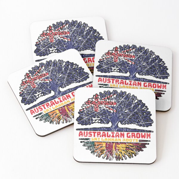 Item preview, Sri Lanka Sri Lankan Australian Australia Tree Roots Flag designed and sold by FlagX.
