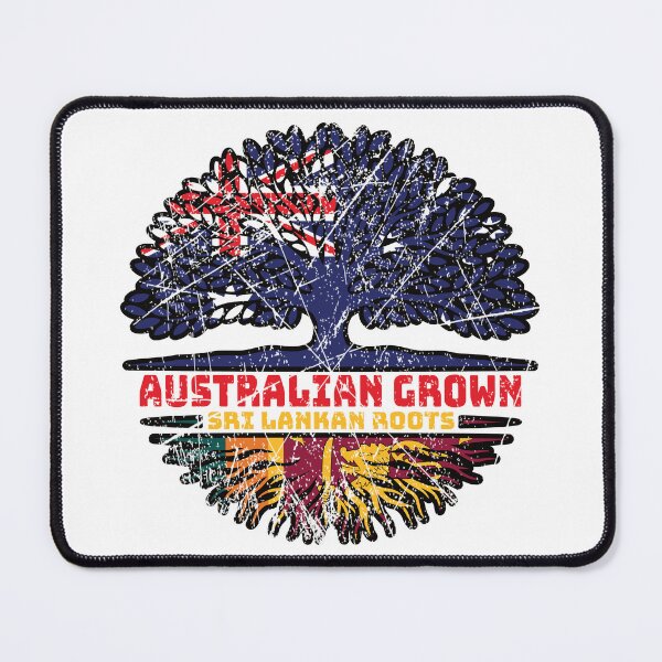 Item preview, Sri Lanka Sri Lankan Australian Australia Tree Roots Flag designed and sold by FlagX.