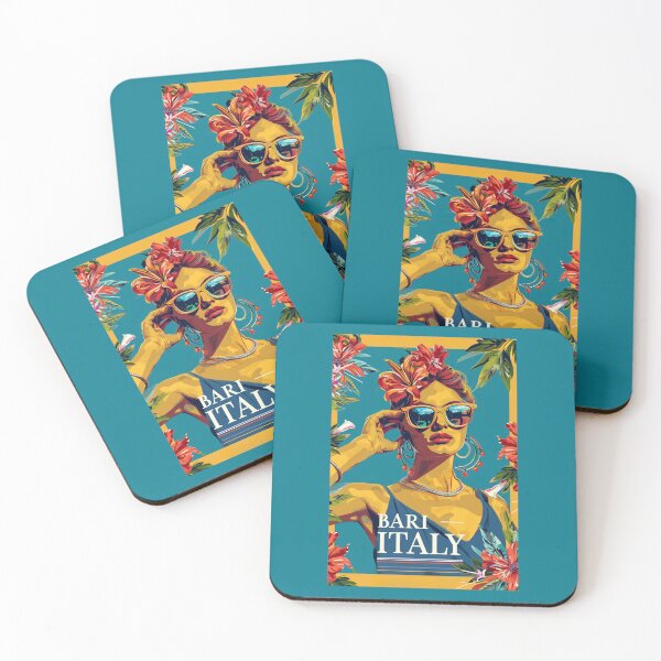 Item preview, A Vintage Travel Illustration of Bari - Italy designed and sold by GoodOldVintage.